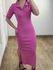 Vestido Ribana Polo Rosa
