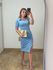 Vestido Modal Polo Azul
