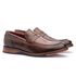 Sapato Masculino Loafer Sola De Couro com Borracha Look Cacau