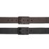 Cinto Casual Em Couro Dupla Face 4 cm largura Preto / Café