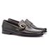 Sapato Mocassim Argentino Em Couro Sola De Couro Absolut Preto