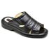 Chinelo Comfort Comfort Masculino em Couro Preto 2600
