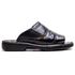 Chinelo Comfort Ransterine Masculino em Couro Preto