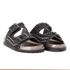 Sandalia Papete Birken Pedraria Confort Rast Shoes – Preta