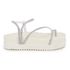 Papete Com Tiras Ajustáveis Pedraria Confort – Off White