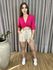 Cropped Jaque - Pink 