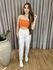 Top Faixa Liz - Laranja Escuro