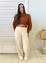 Cropped Tricot Julia - Terracota 