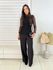 Colete Tricot Mary - Preto 