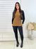 Colete Tricot Mary - canela 