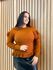 Blusa tricot Elisa Caramelo