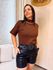 Blusa Noemia Marrom