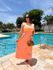 Vestido Liane Laranja