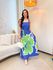 Vestido Maia Azul/Verde