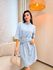 Vestido Sandra Azul Bebê 