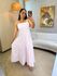Vestido Eva Listrado Rosa