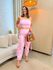 Conjunto Suzani Rosa