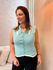 Blusa Tricot Lua Off/Verde 