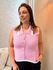 Blusa Tricot Lua Off/Rosa
