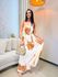 Vestido Verona Off/Marrom