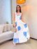 Vestido Verona Off/Azul
