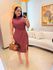 Vestido Marina Marrom