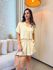 Conjunto Duda Amarelo Manteiga