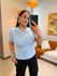 Gola Polo Tricot Azul Bebê Transparência 