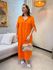 Chemise Aline Laranja