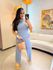 Conjunto Denise Cinza