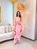 Vestido Dubai Rosa Flor 