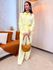 Conjunto Betina Amarelo Manteiga