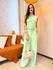 Conjunto Alice Colete Verde