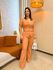 Conjunto Ana Alfaiataria Caramelo
