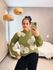 Tricot Flor Verde