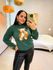 Tricot Verde Urso 