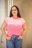 Blusa Tricot Rebeca Azevedo Rosa Chiclete