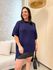 Blusa Cler Tricot Azul Marinho