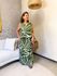 Vestido Veneza Verde Estampado 