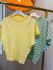 Combo Tricot Amarelo e Verde