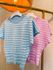Combo Tricot Azul e Rosa