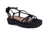 Sandalia Flatform de Amarração Preto Ref. 0996.0999