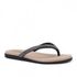 Sandalia Rasteira Strass Preta Ref. 0998.09911