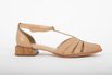 Sandalia Couro Amendoa Ref. 09422.09992
