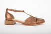 Sandalia Couro Bronze Ref. 09422.09992