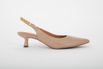 Scarpin Couro Monaco Nude Ref. 09902.09972