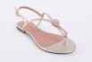 Sandalia Rasteira Elegance Dourada Ref. 09941.09991 