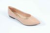 Sapatilha Lisa Verniz Nude Bico fino Ref. 0967.09901