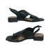 Sandalia Couro Floater Preto Ref. 09351.09912