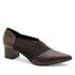 Bota Bico Fino Couro Eiffel Chocolate
